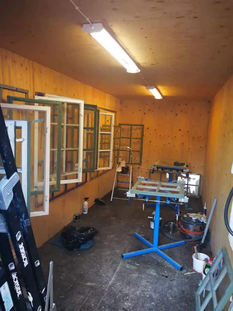 Fönsterrenovering Elisabethsjukhuset i Uppsala